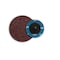 Continental Abrasives 2" 220 Grit Aluminum Oxide Cloth Reinforced Quick Change Style Disc Q-A2220 - alternate 1